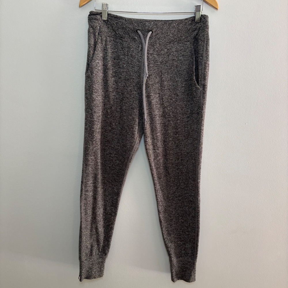 RABBIT EZ Joggers Heather Gray Women's Small Loungewear Pockets Drawstring Gym